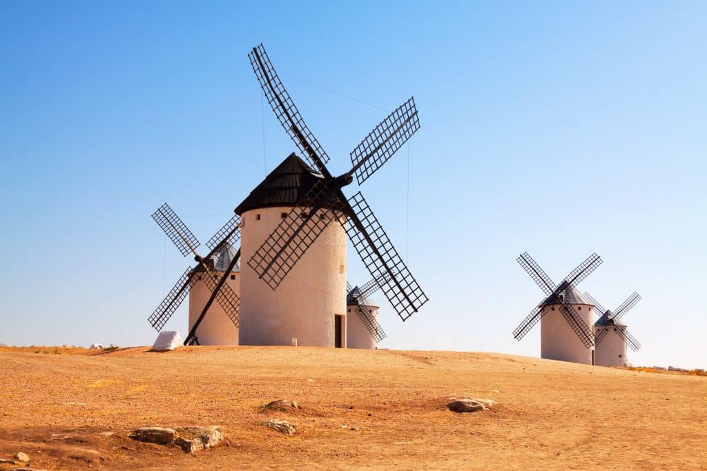 windmills field - Spain Natural Travel